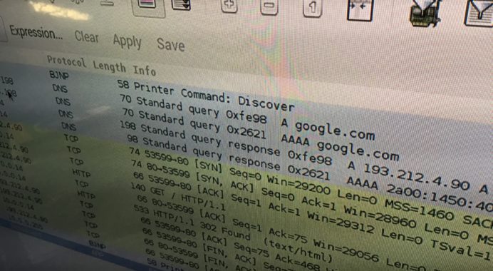 Wireshark on the Raspberry Pi